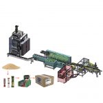 3 in 1 instant coffee stick packaging machine