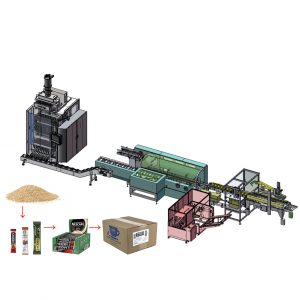 3 in 1 instant coffee stick packaging machine