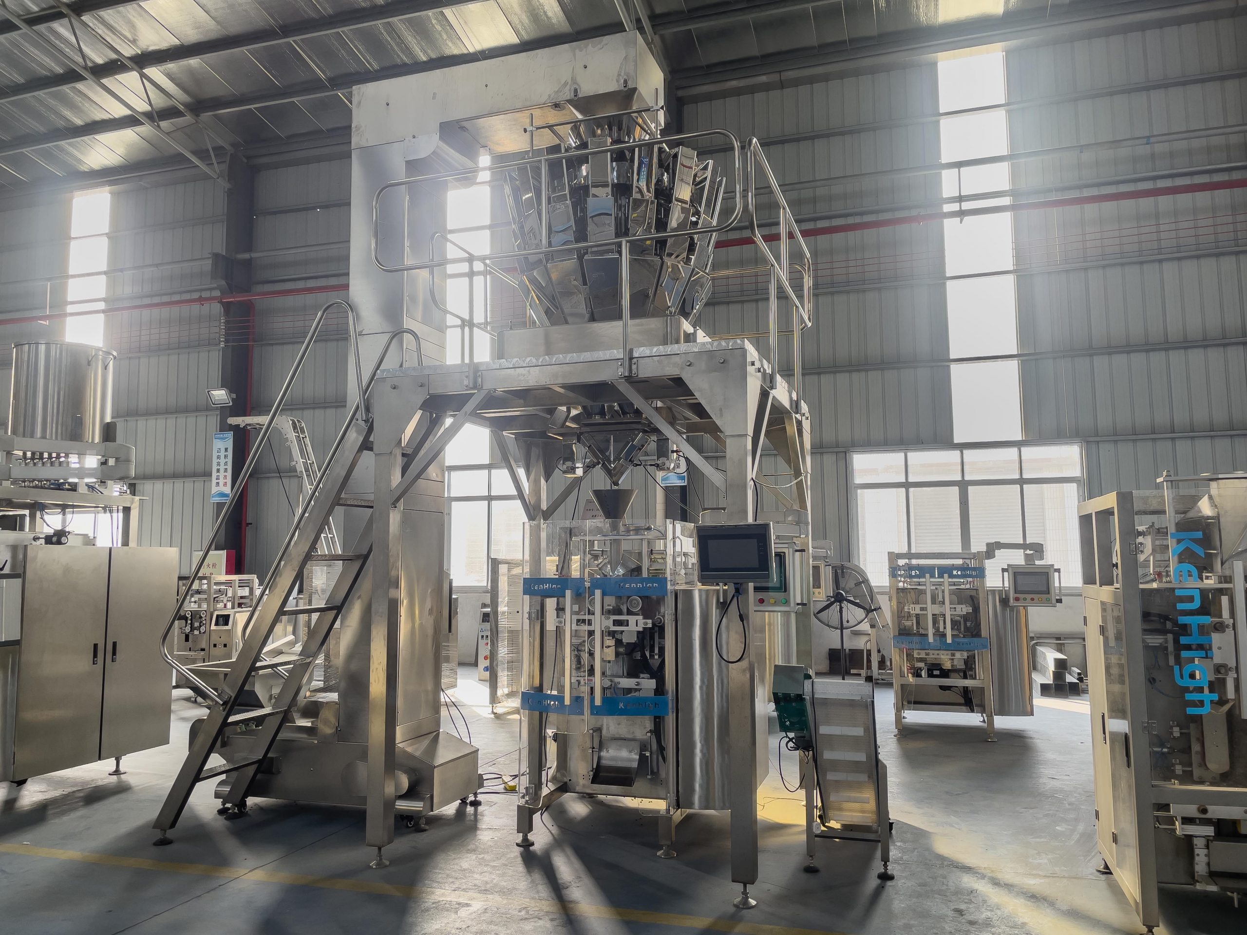 VFFS continuous motion packing machine