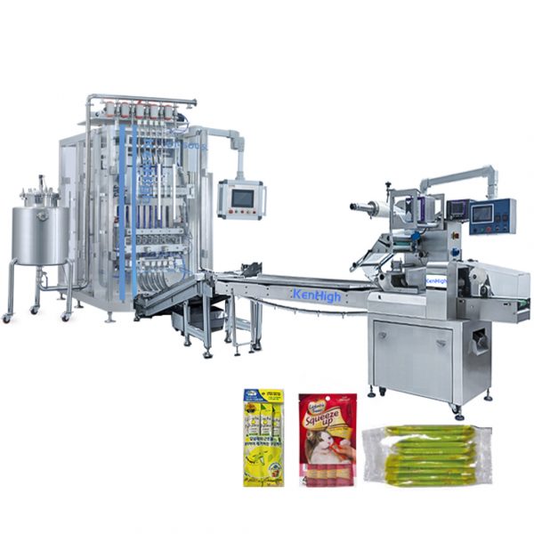 multilane stick packing machine with flowpack