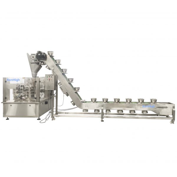 semi-automatic premade pouch packing machine