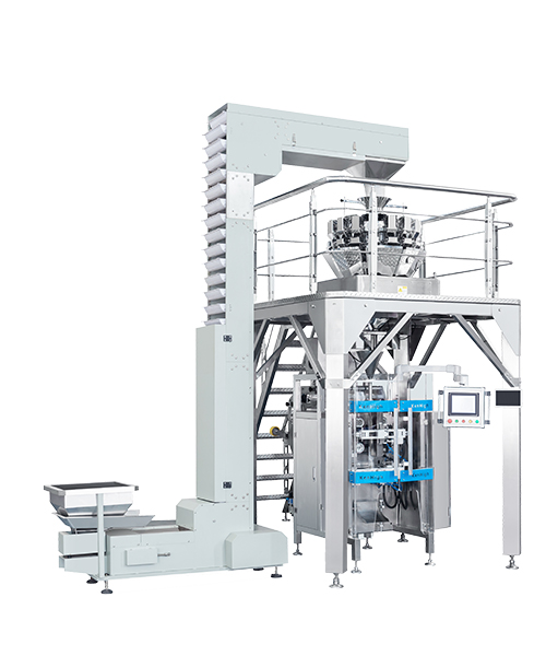 Continuous motion VFFS packing machine Continuous motion VFFS packing machine