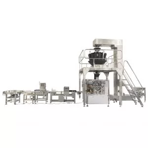 Pre-made pouch packing machine