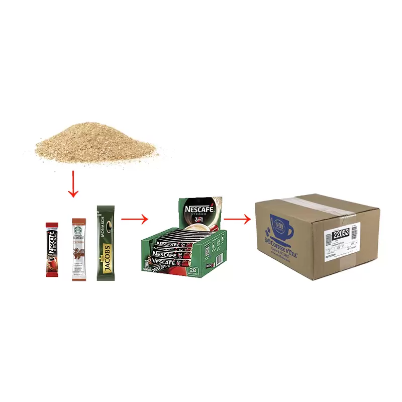 3 in 1 instant coffee packaging machine
