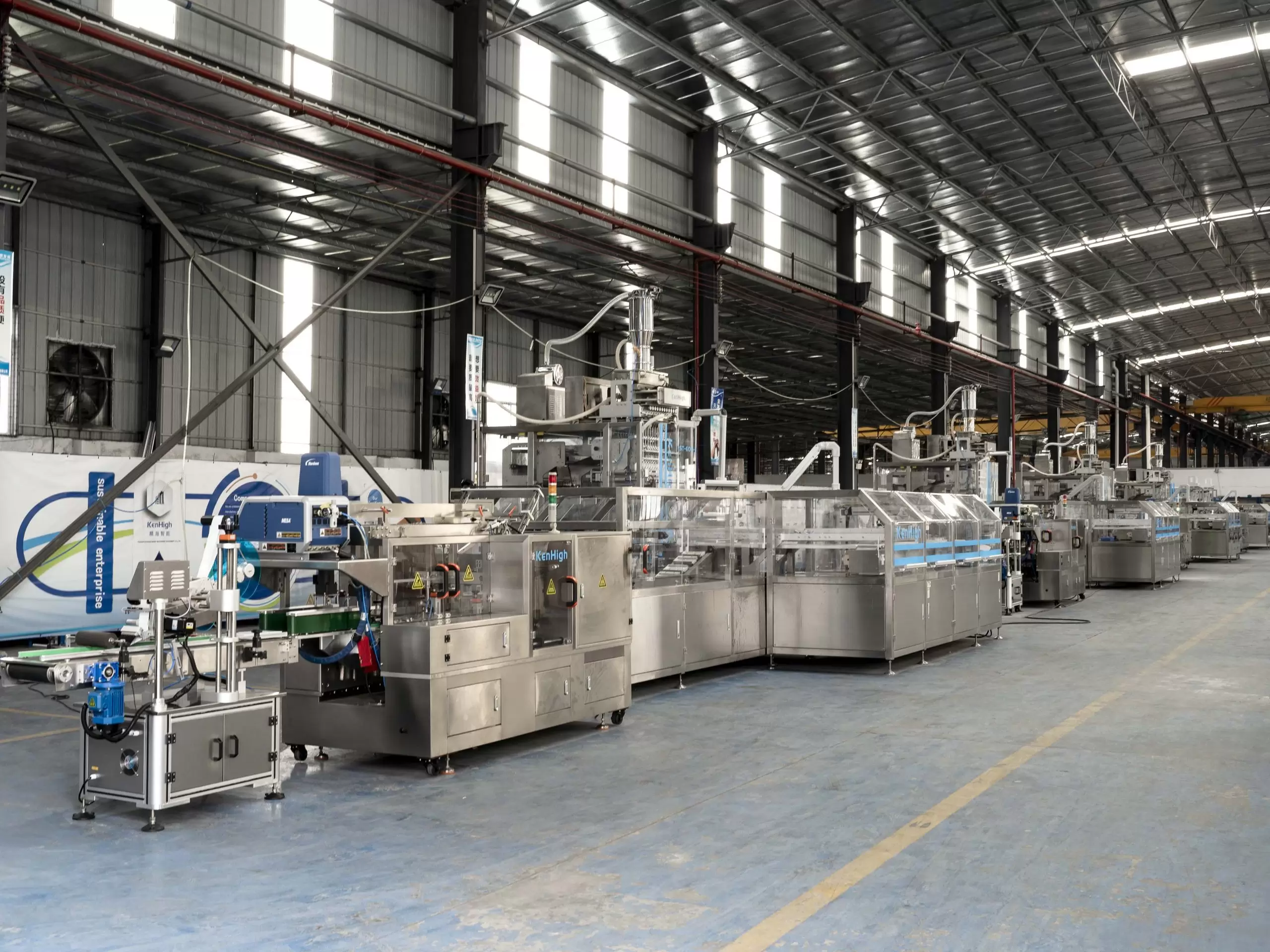 Multilane stickpack machine workshop